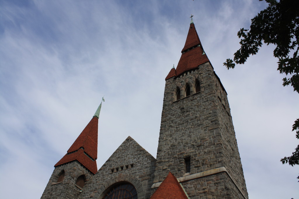 gorgeous church in Tampere.